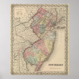 Poster New Jersey 13