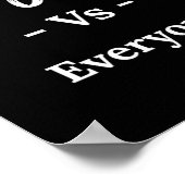 Poster New Jersey Vs Everyone  (Coin)