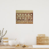 Poster New Lanark (Quadrille Danci) (Cuisine)