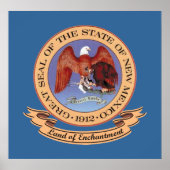 Poster New Mexico Seal (Devant)