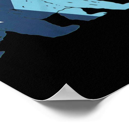 Poster New Minnesota State Flag Bear  (Coin)