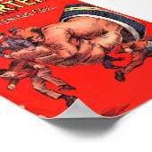 Poster New Nick Carter Weekly 708 - Le bobinage de resser (Coin)