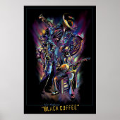 Poster "New Orleans - Café noir" (Devant)