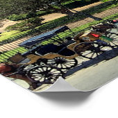 Poster New Orleans French Quarter Jackson Carré Imprimer (Coin)