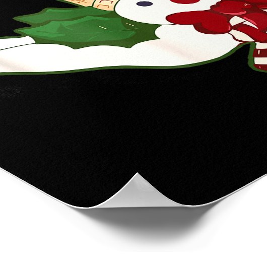 Poster New Orleans Mr Bingle Christmas Tradition Snowmen (Coin)