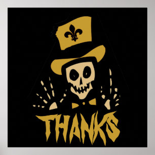 Poster New Orleans Voodoo Man, modifier le texte