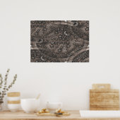 Poster New Orleans Water Meter Wall Art (Cuisine)