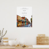 Poster New Orleans Wedding Welcome Sign (Cuisine)