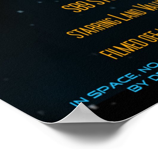 Poster New Palo Alto - première banlieue de l'espace (Coin)