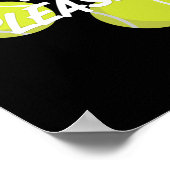 Poster New Please Funny Tennis (Coin)