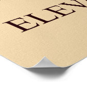 Poster New Retro art Institute Chicago bannière verticale (Coin)