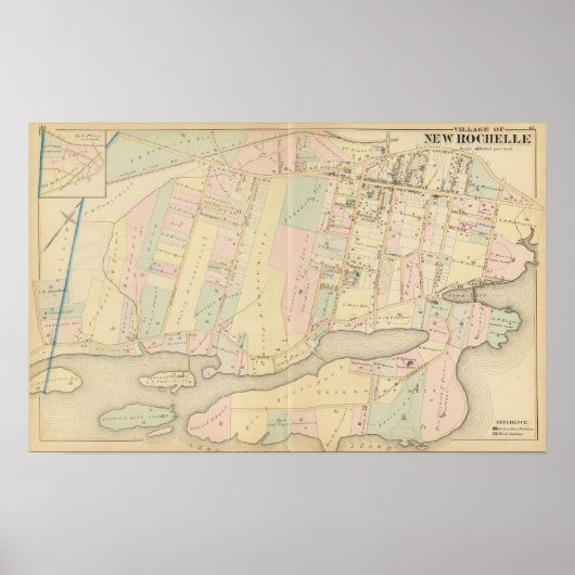 Poster New Rochelle, New York (Devant)