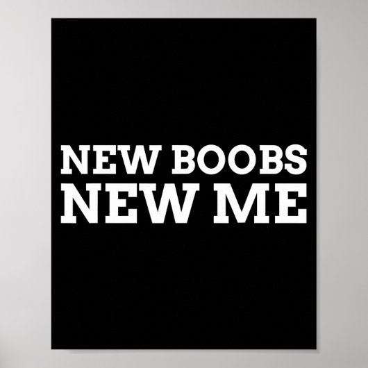 Poster New S New Me Funny Job  (Devant)