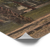 Poster New Smyrna, Floride - Vue sur Magnolia (Coin)