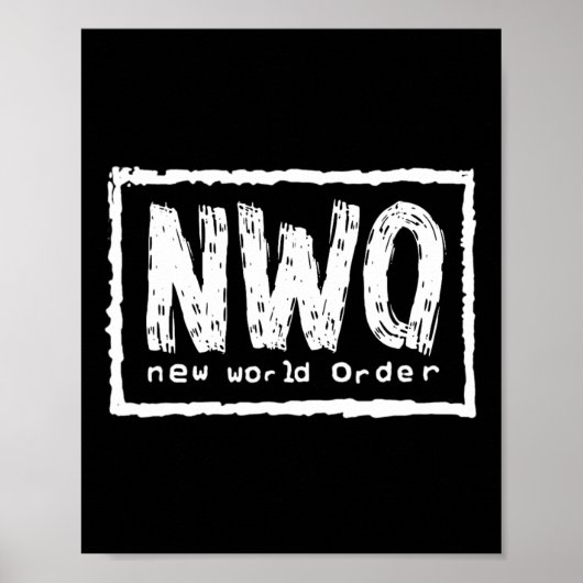 Poster New World Order Funny Tee Halloween Costume 024 (Devant)