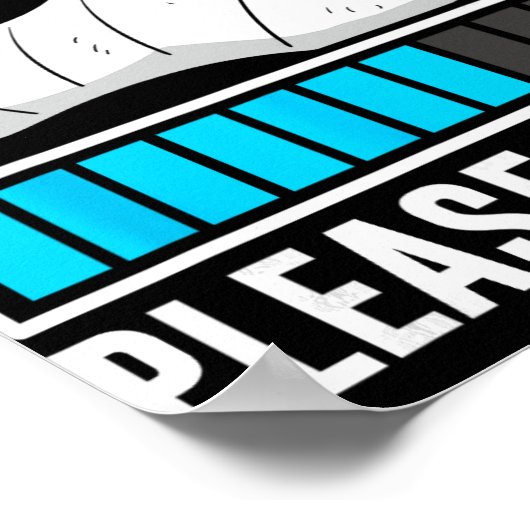 Poster New Wrist Loading... Please Wait... Broken Arm Cas (Coin)