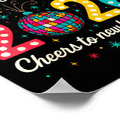 Poster New Year Celebration 2026 Disco Ball Matching Wint (Coin)