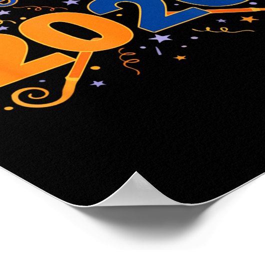 Poster New Year Crew 2026 Fireworks Celebration  (Coin)