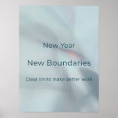 POSTER NEW YEAR, NEW BOUNDARIES (Devant)