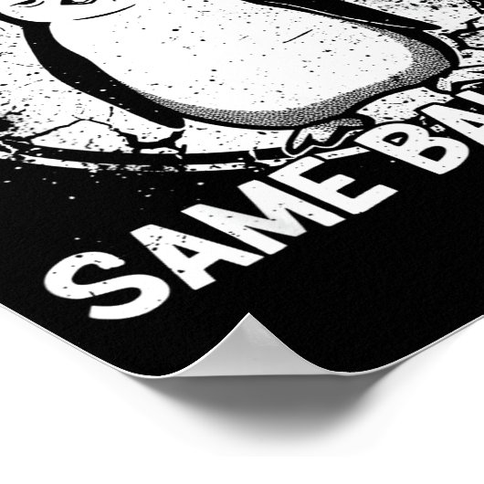 Poster New Year Same Baka Life Baka Penguin  (Coin)