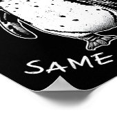 Poster New Year Same Baka Life Funny Penguin Meme  (Coin)