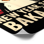 Poster New Year Same Baka Life Penguin Joke  (Coin)