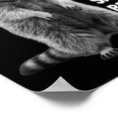 Poster New Year Same Baka Life Raccoon Joke  (Coin)