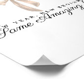 Poster New Years Christian Coquette Faith New Beginnings (Coin)