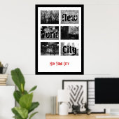 Poster New York (Bureau à domicile)