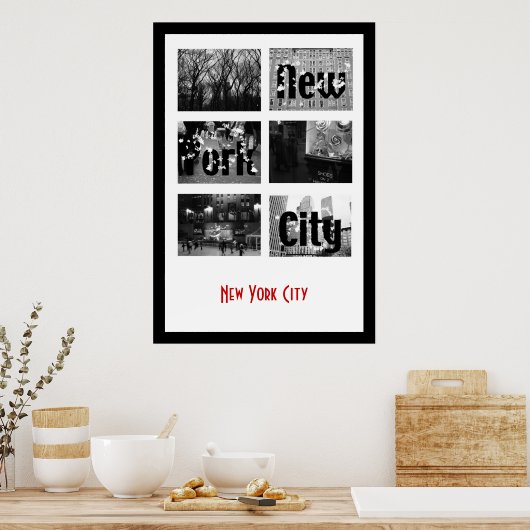 Poster New York (Cuisine)