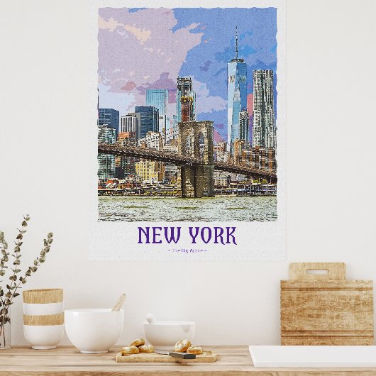 Poster New York (Cuisine)