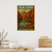 Poster New York Adirondack Park V01 (Cuisine)