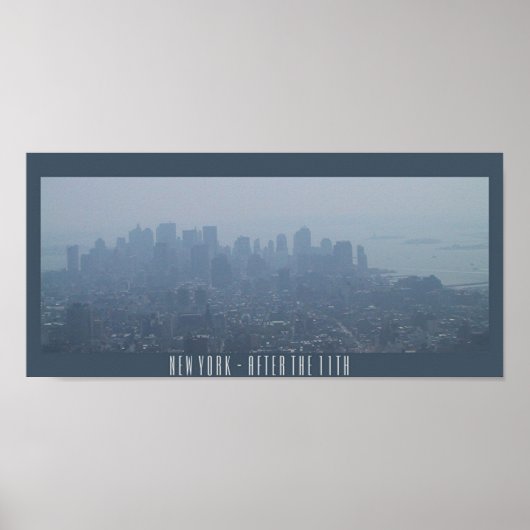 Poster New York - Après le 11ème (Devant)