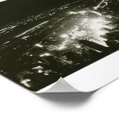 Poster--New York bij nacht Poster (Hoek)