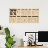 Poster New York Central and Hudson River Railroad 2 (Bureau à domicile)