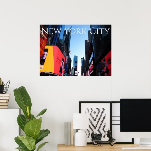 Poster New York City (Bureau à domicile)