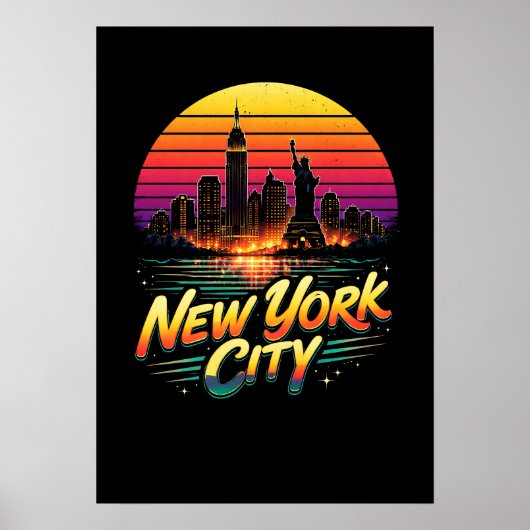 Poster New York City (Devant)