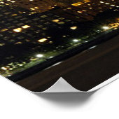 Poster "New York City" 911 Hommage avec l'affiche des lum (Coin)