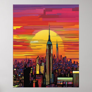 Poster New York City (art pop)