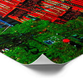 Poster New York City "Columbus Ave" West Side (Coin)