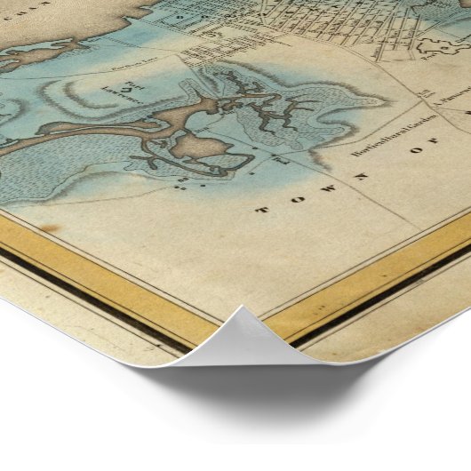 Poster New York City & Comté (Coin)