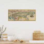 Poster New York City & Comté (Cuisine)