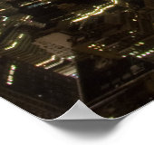 Poster New York City en nocturne (Coin)