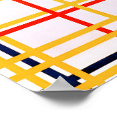 Poster New York City I | Piet Mondrian | (Coin)