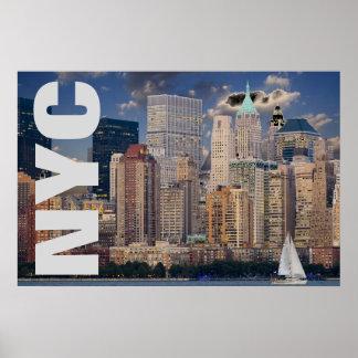 Poster New York City Manhattan
