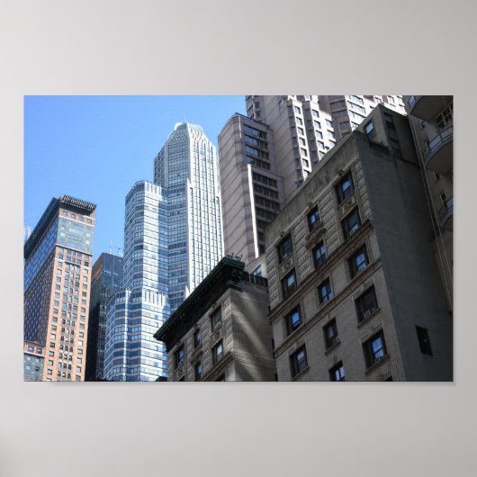 Poster New York City Photography Hi-Rise Architecture NYC (Devant)