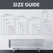 Poster New York City Skyline Sketch Black White Mate