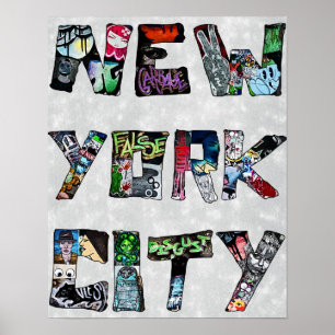 Poster New York City Street Art