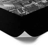 Poster New York Cityscape New York Empire Imprimer (Coin)