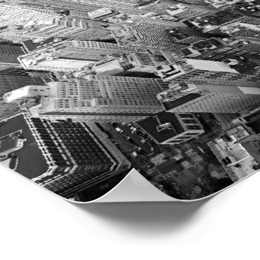 Poster New York d'en haut (Coin)